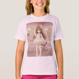 Camiseta Milky Kitten Kawaii Doll