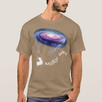Milky Way Galaxy Solar System Cute Funny Astronomy