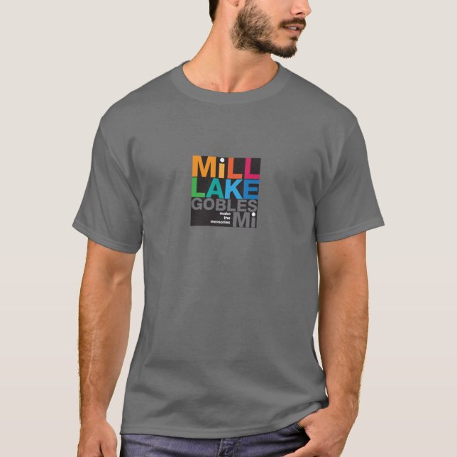 Camiseta Mill Lake (Anverso)