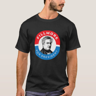 Camiseta Millard Fillmore Campaña Política del Presidente d
