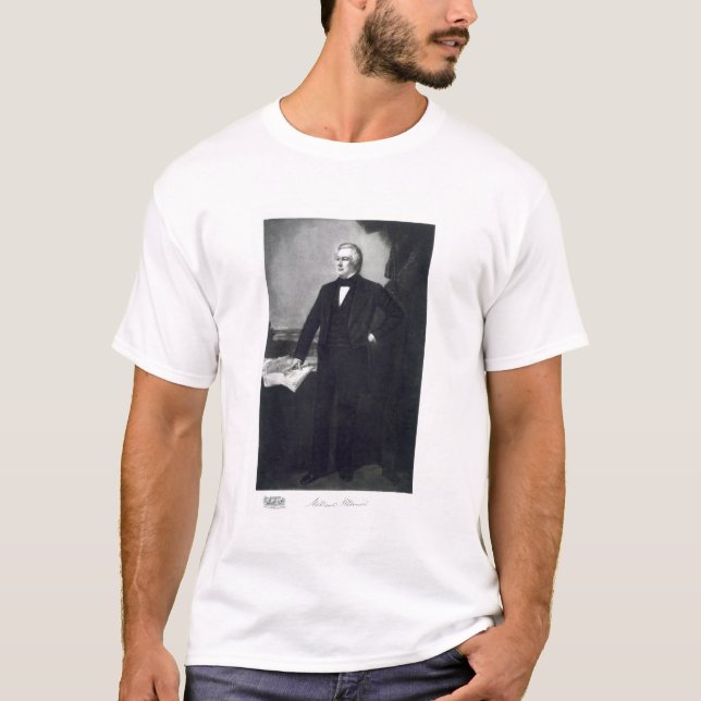 Camiseta Millard Fillmore, décimotercero presidente del Sta (Anverso)