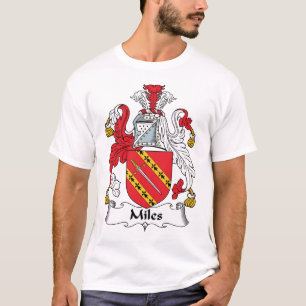 Camiseta Millas de escudo de la familia