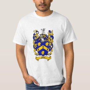 Camiseta Millas de escudo de la familia - escudo de armas