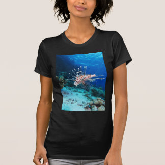 Camiseta Millas de Lionfish o Pterois, peces de arrecifes o