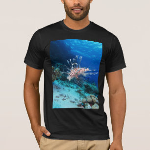 Camiseta Millas de Lionfish o Pterois, peces de arrecifes o