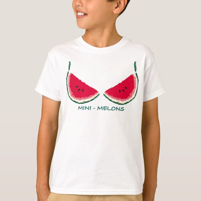 Camiseta Millas para los melones: Mini-Melones (niños) (Anverso)