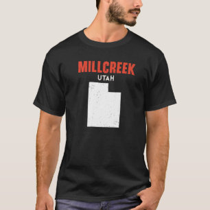 Camiseta Millcreek Utah Estados Unidos de América Viajes Ut
