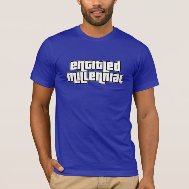 Camiseta Millenial dado derecho (Anverso)