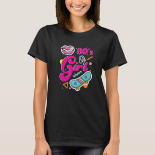 Camiseta Millenials, Chica de Música de los 80