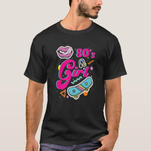 Camiseta Millenials, Chica de Música de los 80