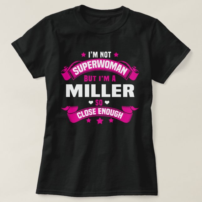 Camiseta Miller (Diseño del anverso)