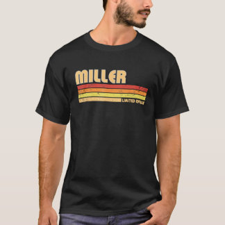 Camiseta MILLER Funny Personalized Title Profession Birthda