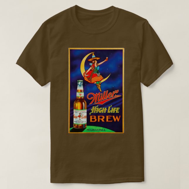 Camiseta Miller High Life Brew T (Diseño del anverso)