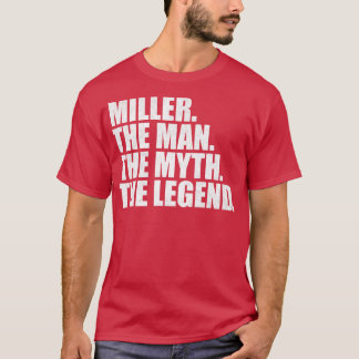Camiseta Miller Name Miller se le dio el nombre