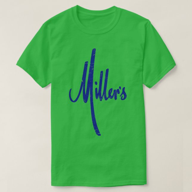 Camiseta Millers (Diseño del anverso)
