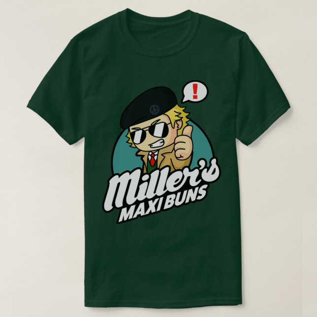 Camiseta Millers Maxi Buns  (Diseño del anverso)