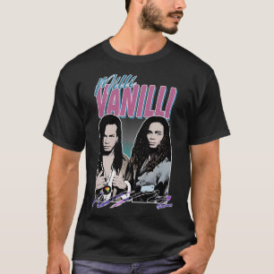 Camiseta Milli Van-Illi mililli Vanilli - 80X27S Fanart Aes