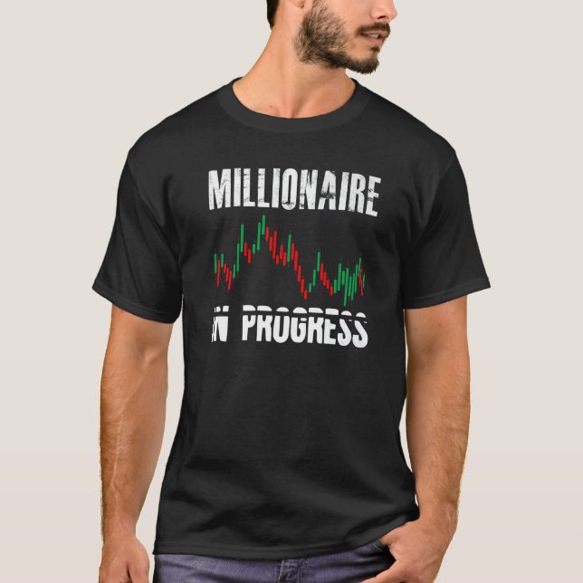 Camiseta Millionario En Marcha En El Comercio De Comerciant (Anverso)