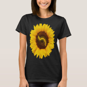 Camiseta Millipede Para Mujeres Hombres Girasol Artrópodo
