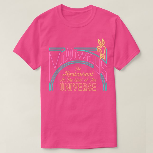 Camiseta Milliways Restaurant (Diseño del anverso)
