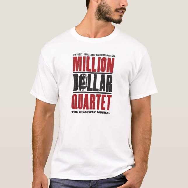 Camiseta Millón de logotipos del cuarteto del dólar (Anverso)