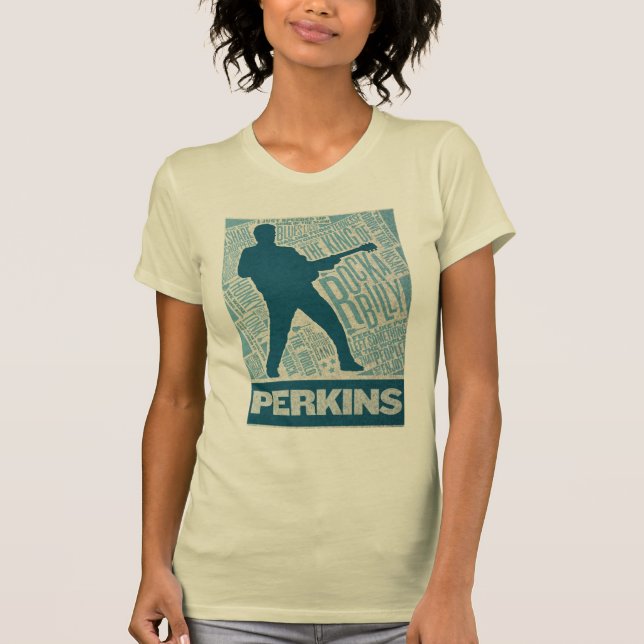 Camiseta Millón de tipos de Perkins del cuarteto del dólar (Anverso)