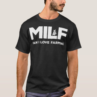 Camiseta Millón hombre me encanta la agricultura agrícola