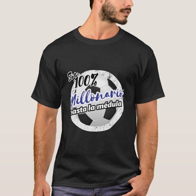 Camiseta Millonario Albiazul Colombian Colombia Futbol (Anverso)