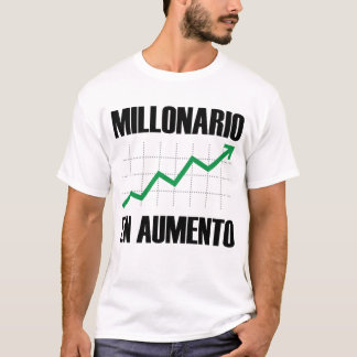 Camiseta Millonario en Aumento Tee masculino