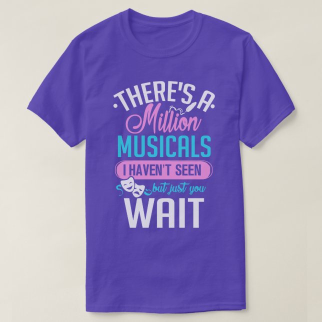 Camiseta Millones de musicales (Diseño del anverso)