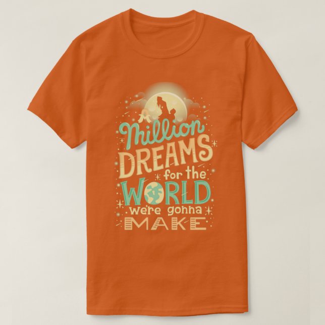 Camiseta Millones de sueños (Diseño del anverso)
