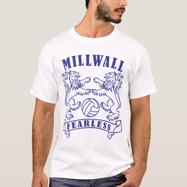 Camiseta Millwall sin miedo (Anverso)