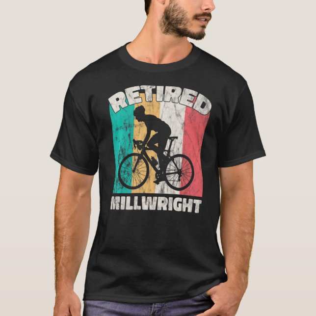 Camiseta Millwright Retirado de Jubilación (Anverso)