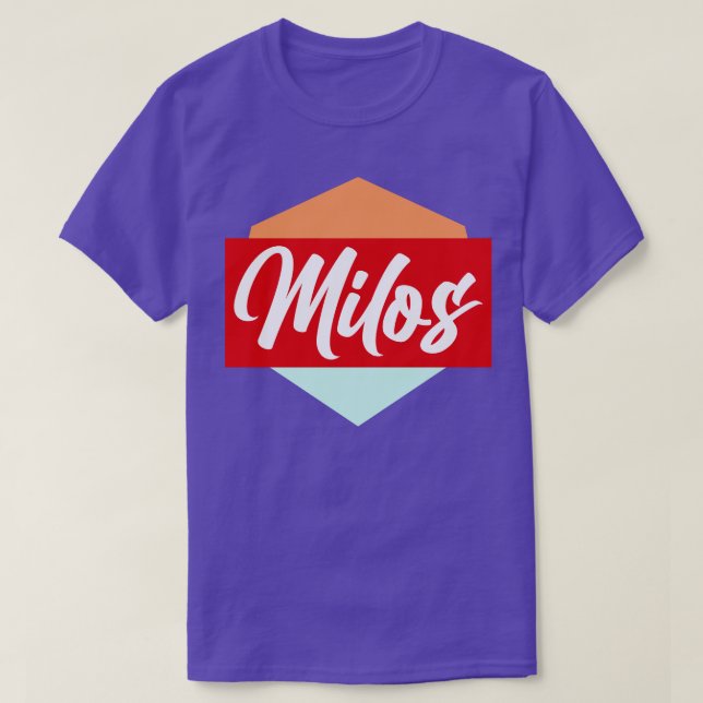 Camiseta Milos (Diseño del anverso)