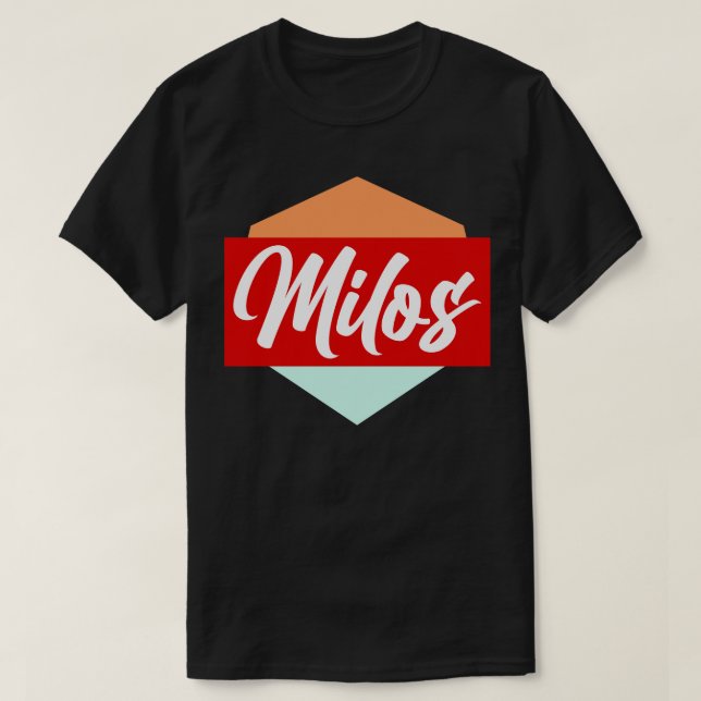 Camiseta Milos (Diseño del anverso)