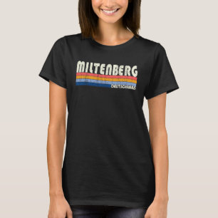 Camiseta Miltenberg Deutschland estilo retro vintage 70's 8