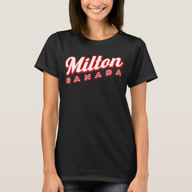 Camiseta Milton Canada (Anverso)