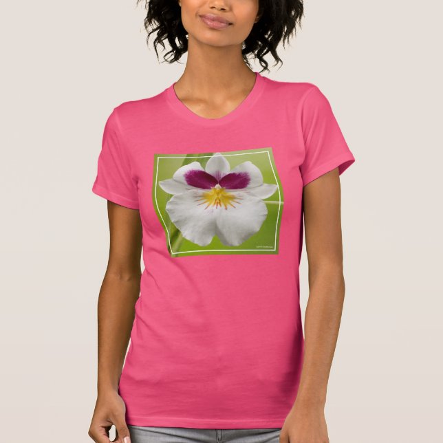Camiseta Miltoniopsis Roezlii (orquídeas de pensamiento) (Anverso)