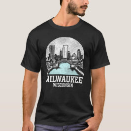 Camiseta Milwaukee City Wisconsin