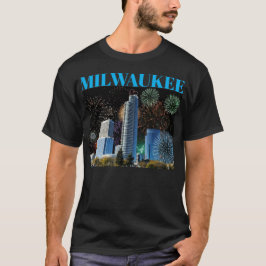 Camiseta Milwaukee Fireworks MKE=414 3026