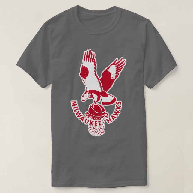 CAMISETA MILWAUKEE HAWKS (Diseño del anverso)