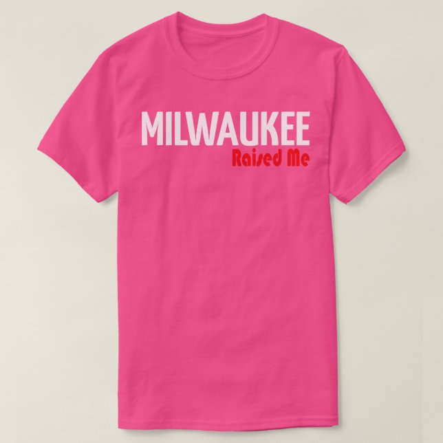 Camiseta Milwaukee me crió (Diseño del anverso)