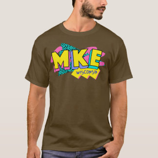 Camiseta Milwaukee MKE Rad Memphis estilo Vibe de los años