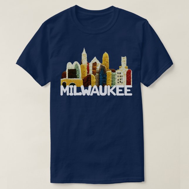 Camiseta Milwaukee Wisconsin (Diseño del anverso)