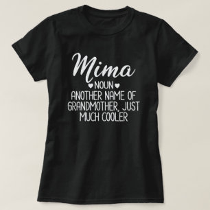 Camiseta Mima Definition Funny Abuela Madres Day Gift T-Sh