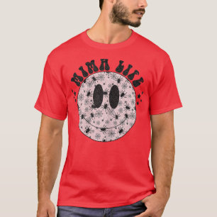 Camiseta Mima Life Ghost Spooky Face, Halloween Mim
