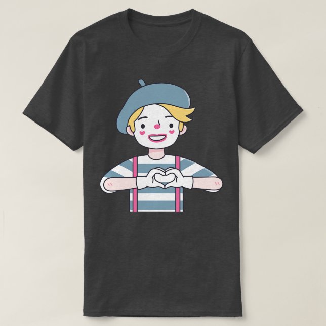 Camiseta Mimalidad Cuta Enviándote Amor (Diseño del anverso)