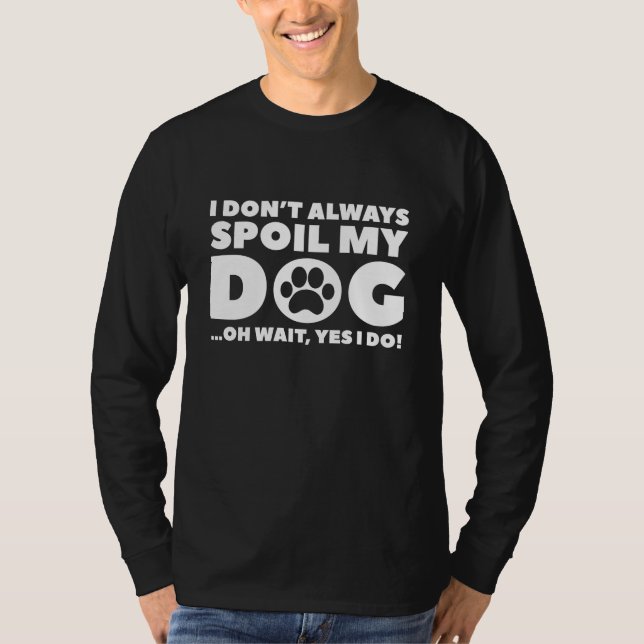 Camiseta Mimar a mi perro (Anverso)