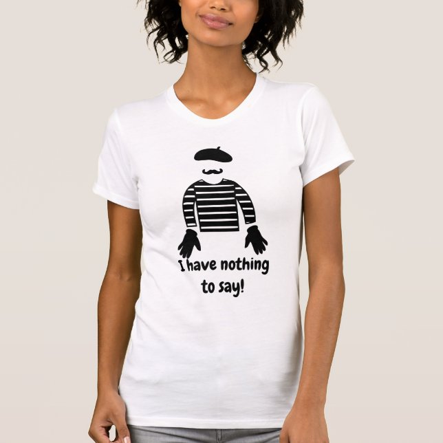 Camiseta Mime T-Shirt (Anverso)