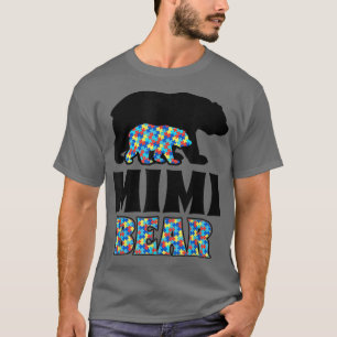 Camiseta Mimi Bear Autism Awareness